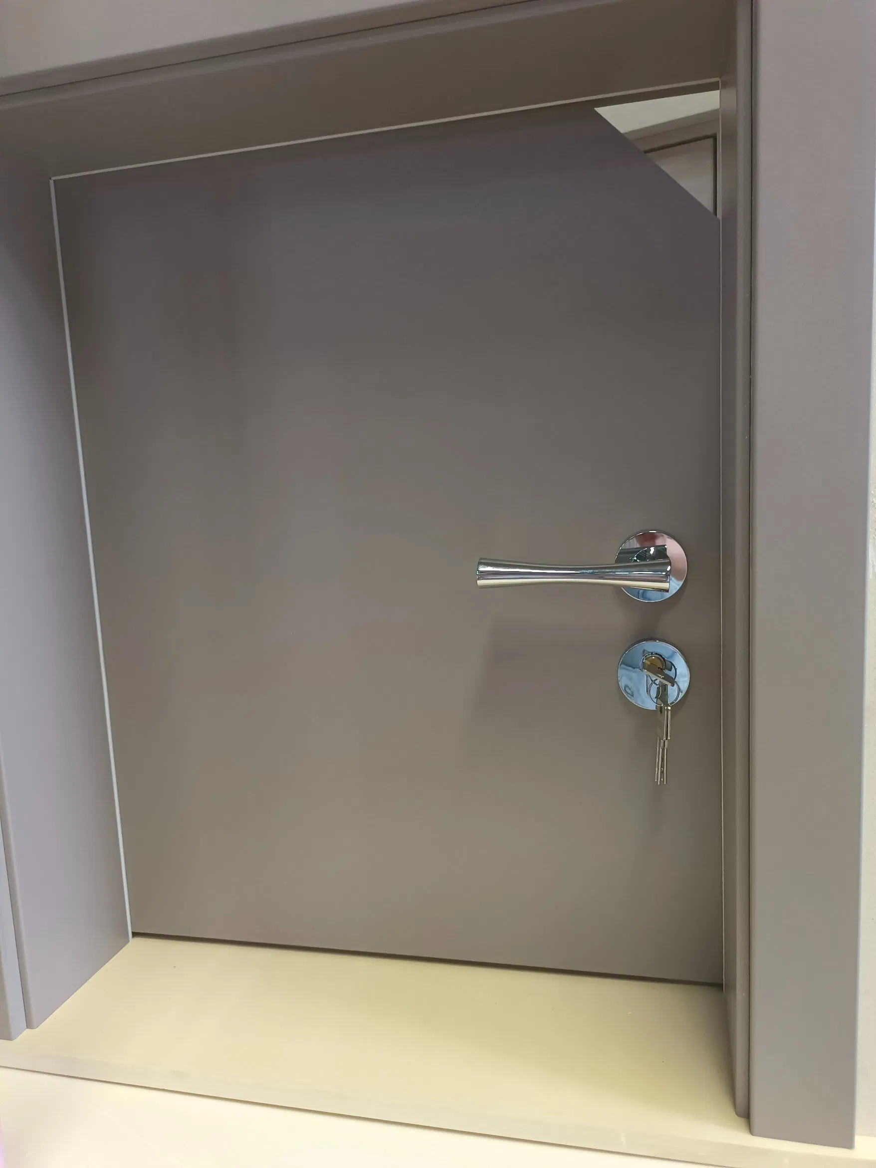 WPC Interior Door Film Wrapping Painting Finish 2030mm Water Content 0.2%-0.3%