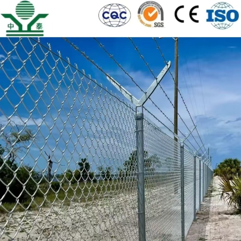 Galvanized 2.0mm 25X25mm 500mm Chain Link Fence for Pet Enclosures