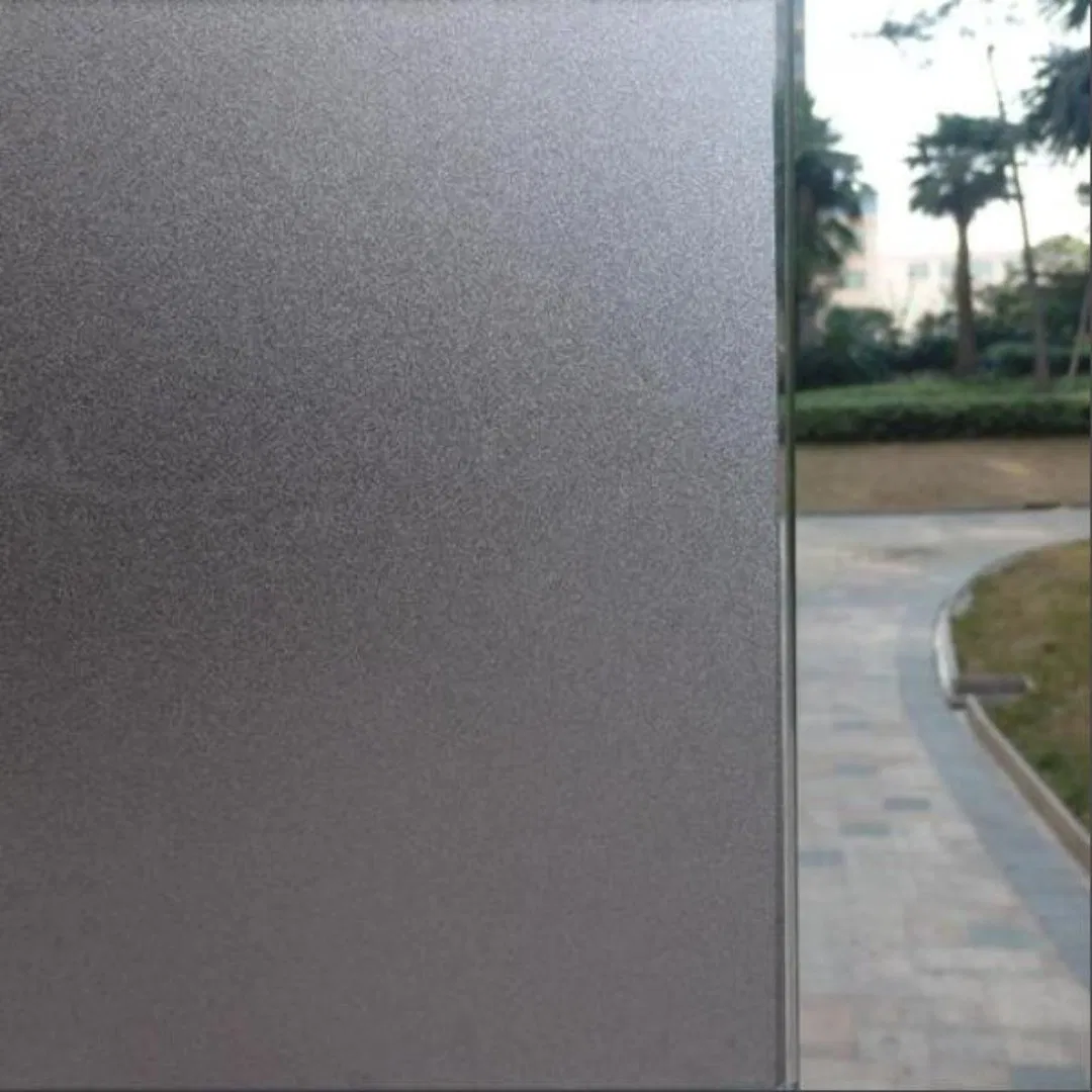 5mm Frosted Gray Tempered Glass Meeting The Relevant Standards