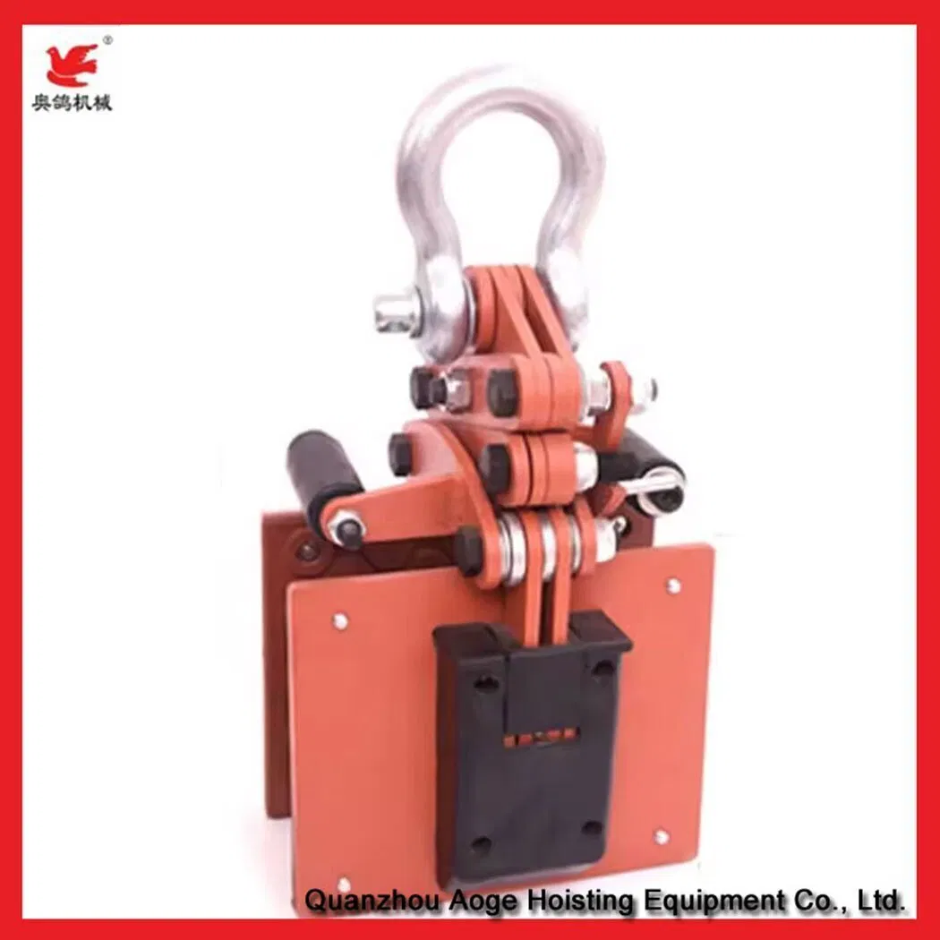 Heavy-Duty Stone Slab Lifting Clamp for Granite and Marble
