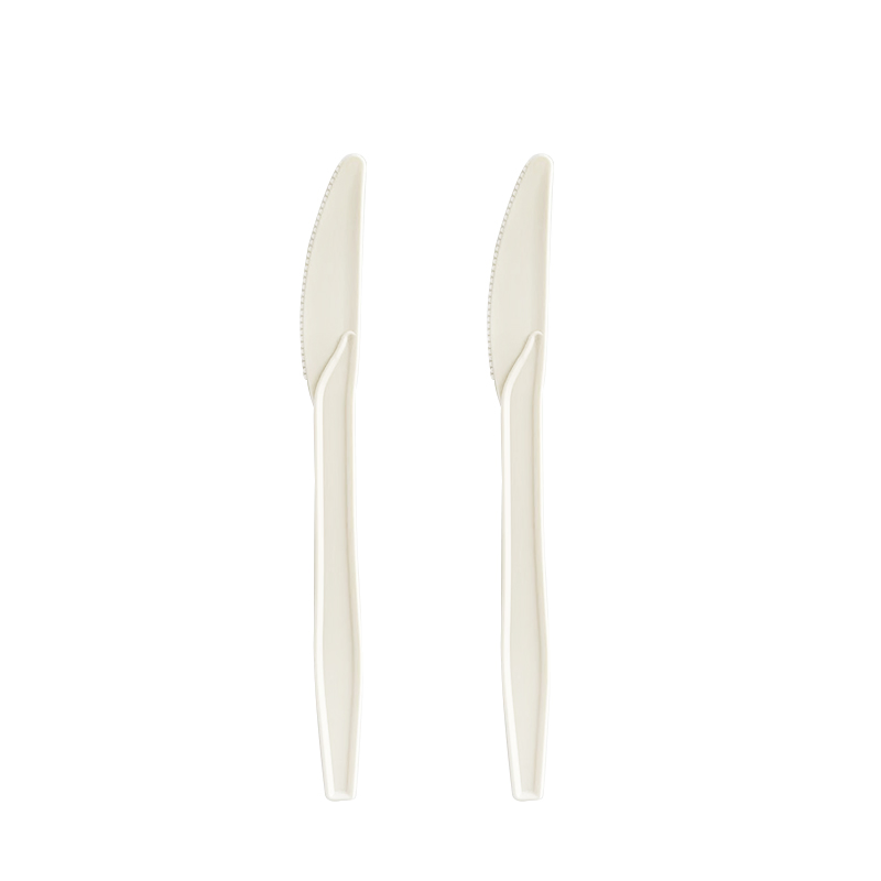 Take Away Portable Disposable Biodegradable Cornstarch Forks Spoon Food Cutlery