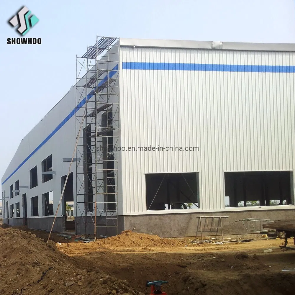 China Construction Design Galvanized Prefabricated Steel Structure Warehouse for Building