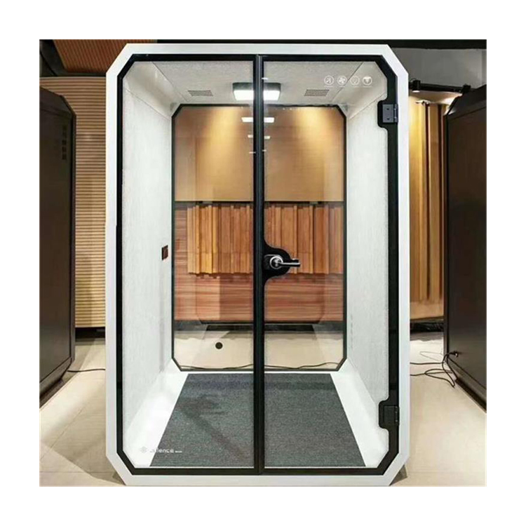 Office Movable Silence Soundproof Telephone Booth Portable Home Pod Fireproof Privacy Security One Person Lightweight Office Pod