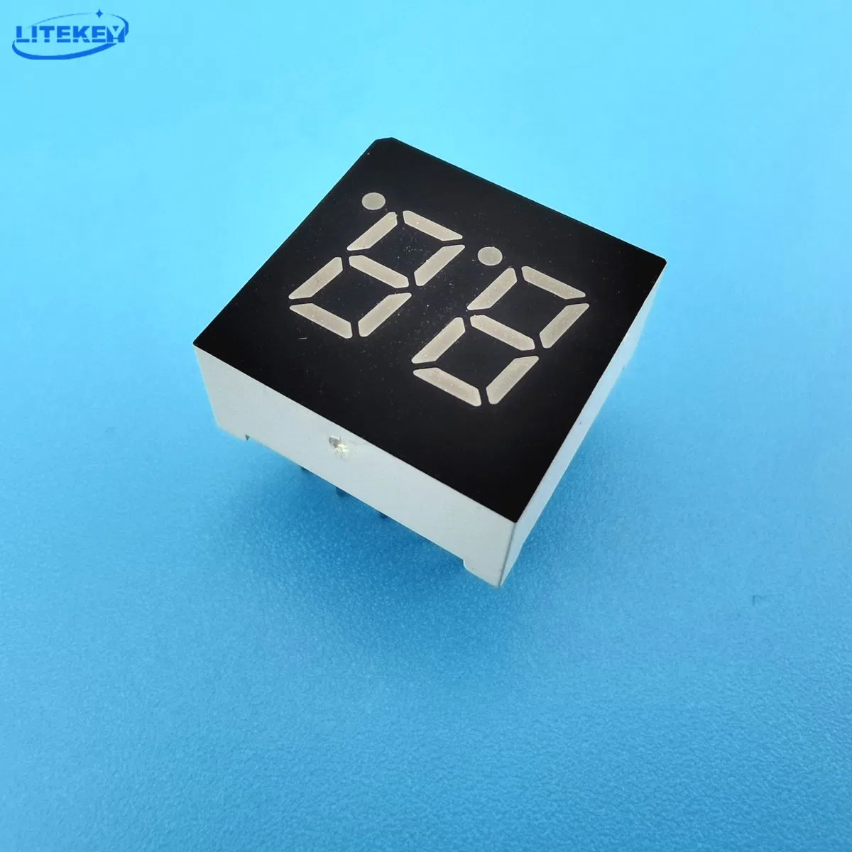 0.3 Inch 2 Digit LED 7 Segment Display with Seven Segment and Dp