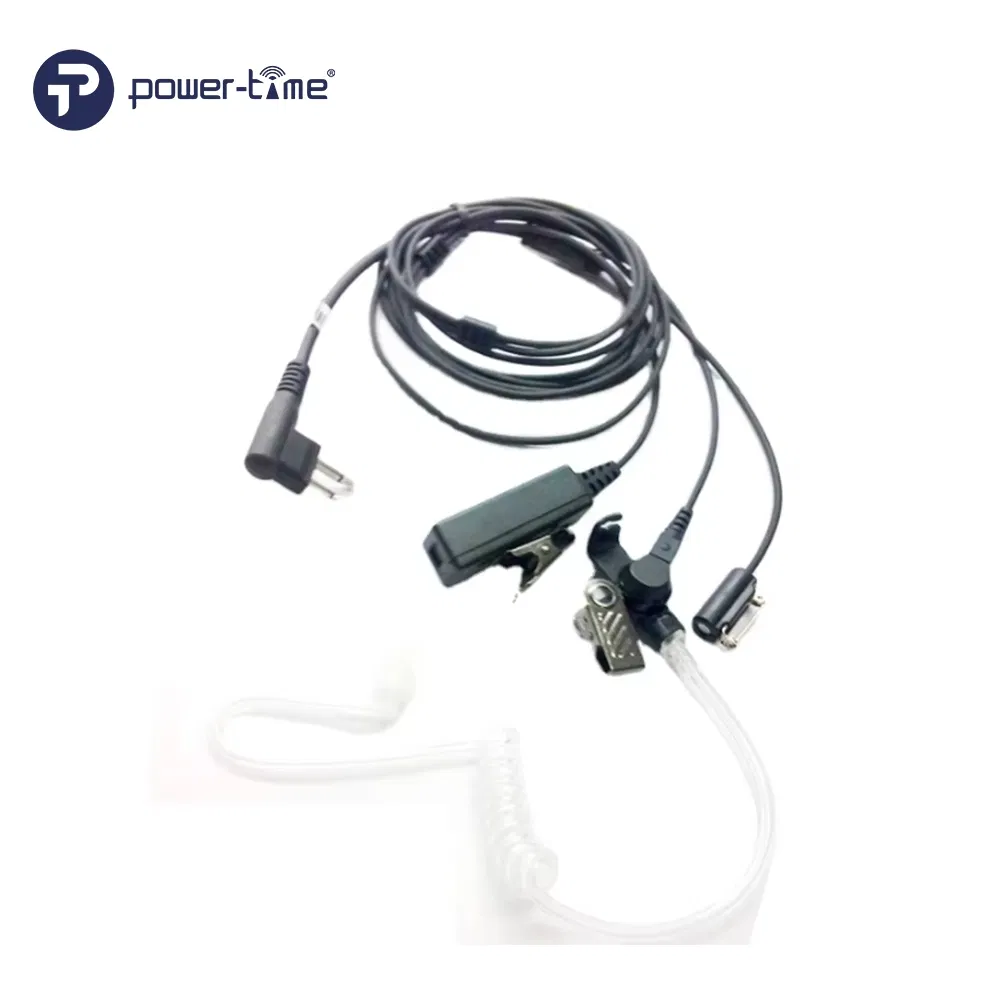 Security Earpiece with Acoustic Tube Earhook for Kinds of Walkie Talkies