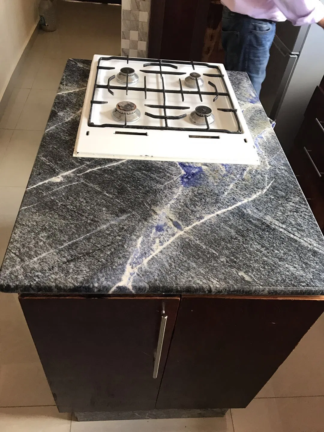 Van Gogh Blue Granite Polished Tiles& Slabs