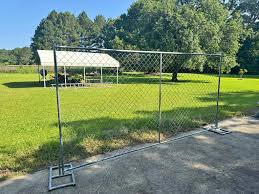 High Quality Galvanized 6X12 Temporary Construction Fence Portable Chain Link Temporary Fencing Panel