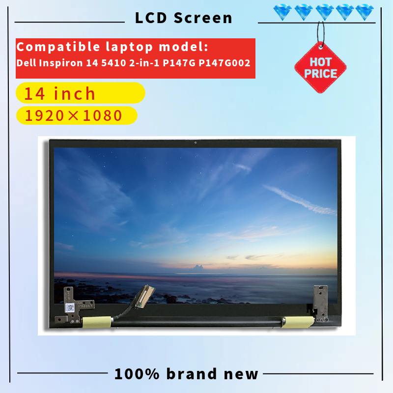 Сенсорный экран Dell Inspiron 14 5410 2-in-1 P147G, 14 дюймов, FHD