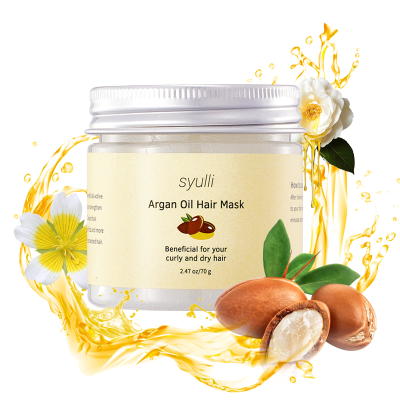 Custom Treatment Hair Masque Conditioner Organic Repair Collagen Argan Oil Hair Mask