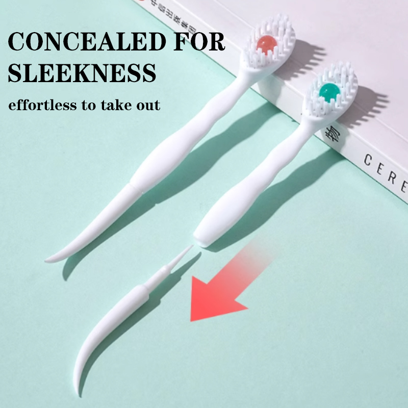 Wholesale All-in-One Portable Dental Set Soft Bristle Disposable Toothbrush