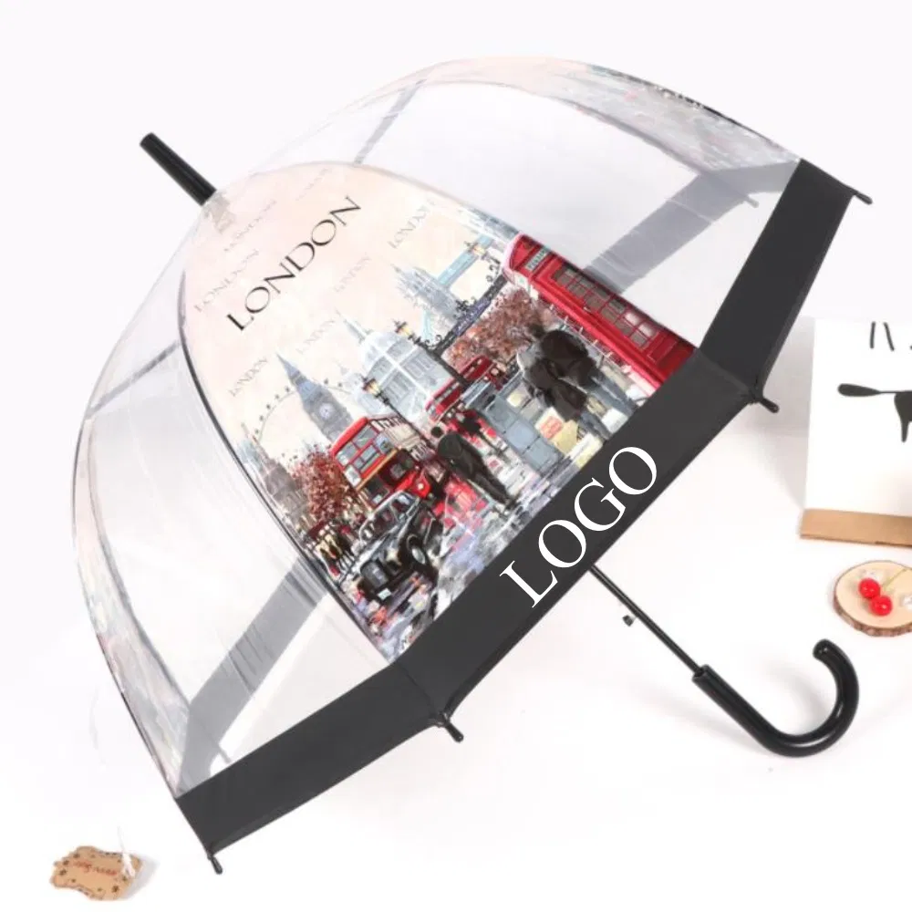 Прозрачный куполообразный зонт для улицы