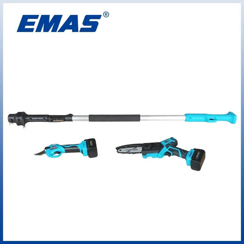 Emas 21V Multi Function Li-Battery Pruning Machines Lithium Battery Chainsaw