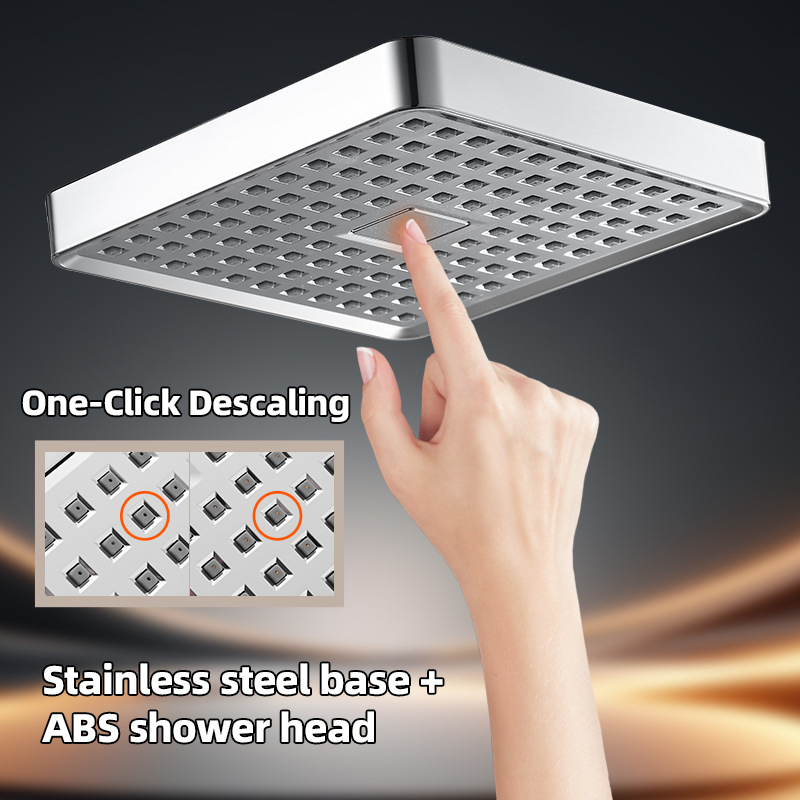 Brazil Hot Sale Self-Cleaning High Pressure Rainfall Luxury Shower Head