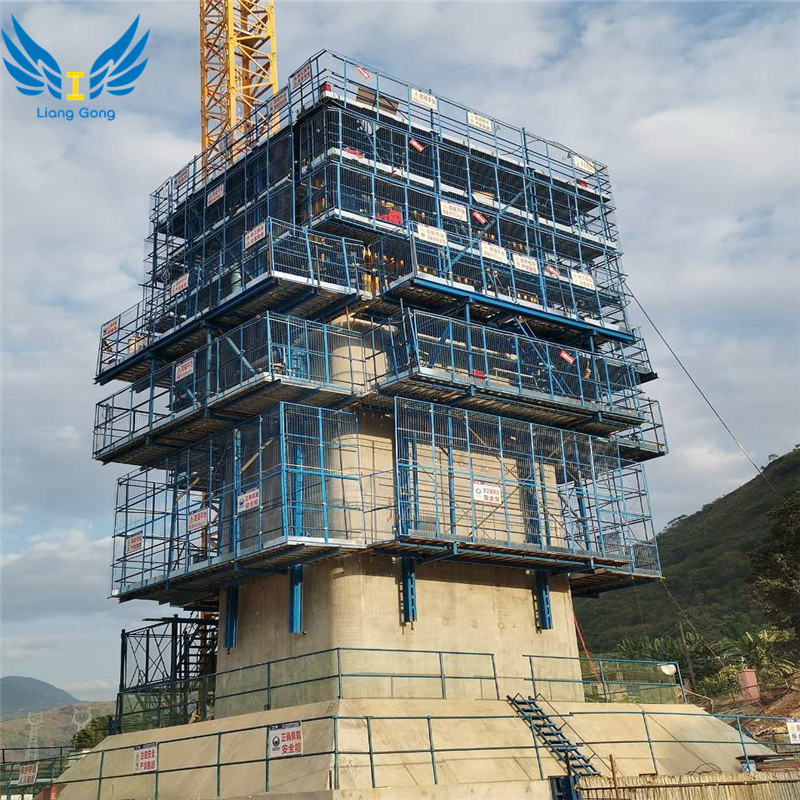 Lianggong Upward & Downward Hydraulic Auto-Climbing Formwork for High-Rise Building