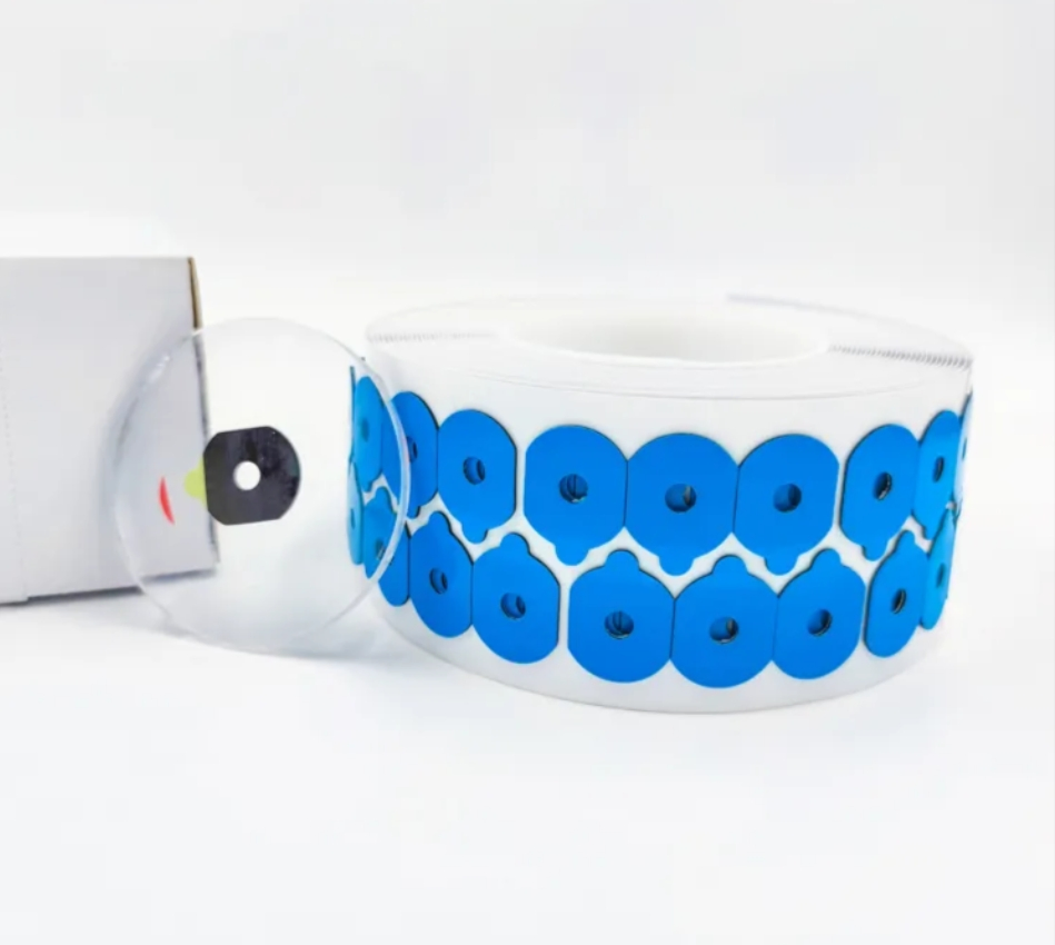 High Quality 20*27mm Blue Anti Slip Optical Glasses Lens Blocking Pads Eyeglasses Accessories for Lens Edge Grinder