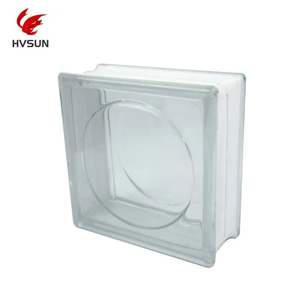 High Quality Inner Color Hollow Glass Brick for Decoration