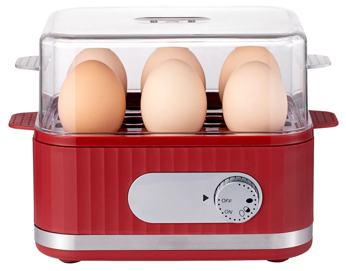 Rapid Egg Cooker Electric 6 Eggs Capacity, Auto Shut-off