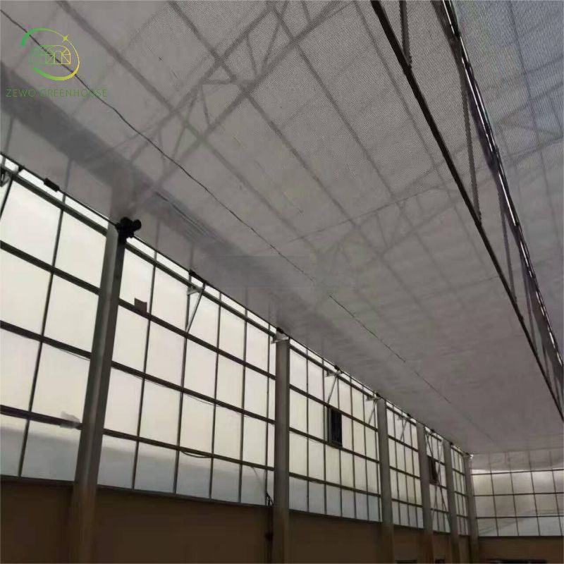 Silver Aluminum Foil Sun Shading Net Screen for Agriculture