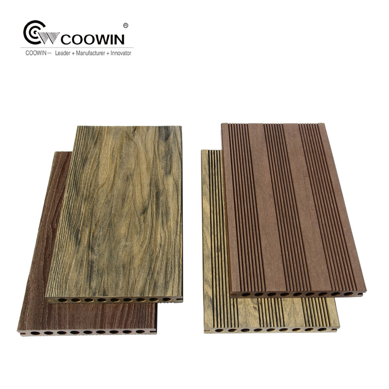 Weather Resistant 200*25 Water Proof Long Lasting Wood Plastic Deck Composite Decking Boards Flooring for Outdoor Patio
