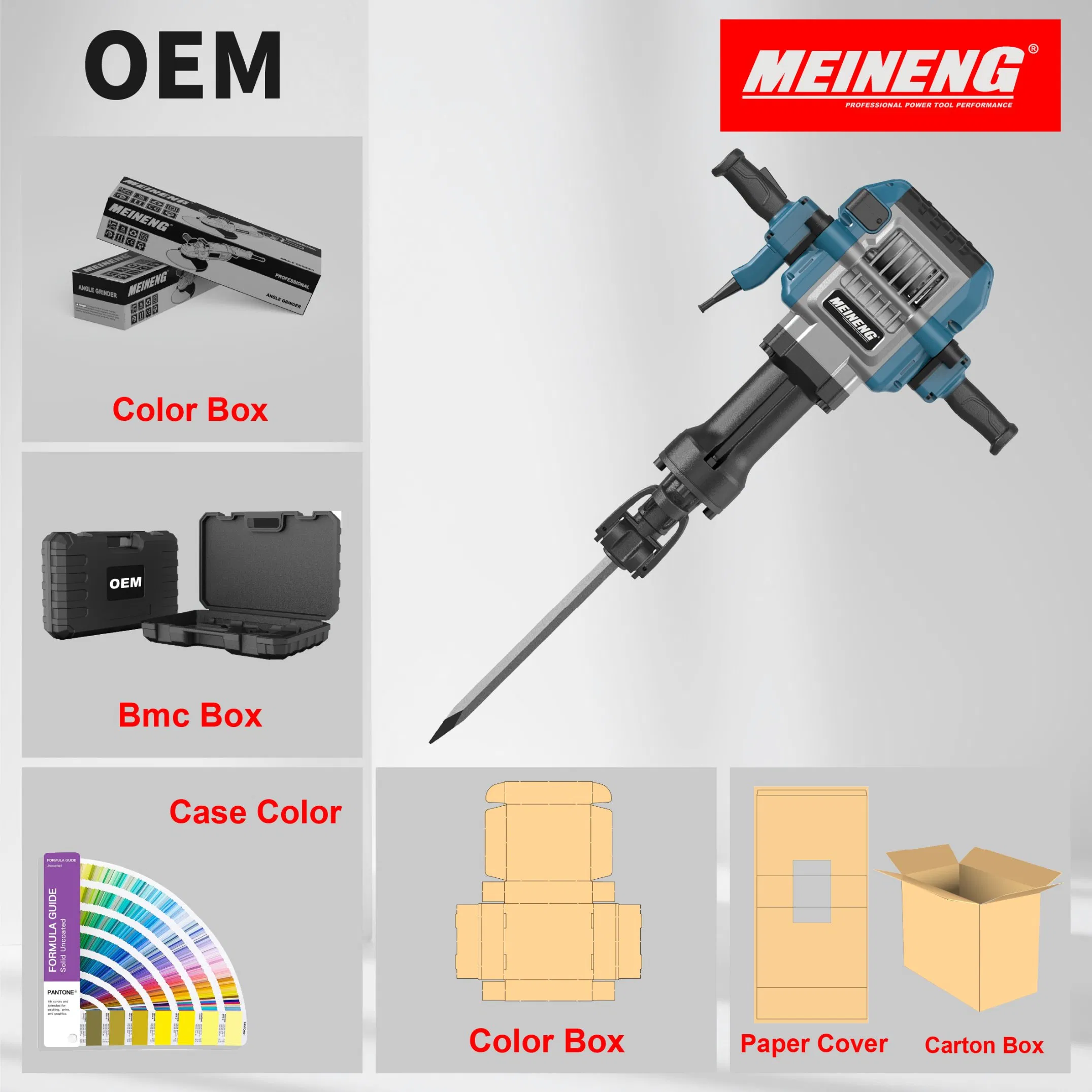 Powerful 3069 Demolition Hammer for Heavy-Duty Construction Projects