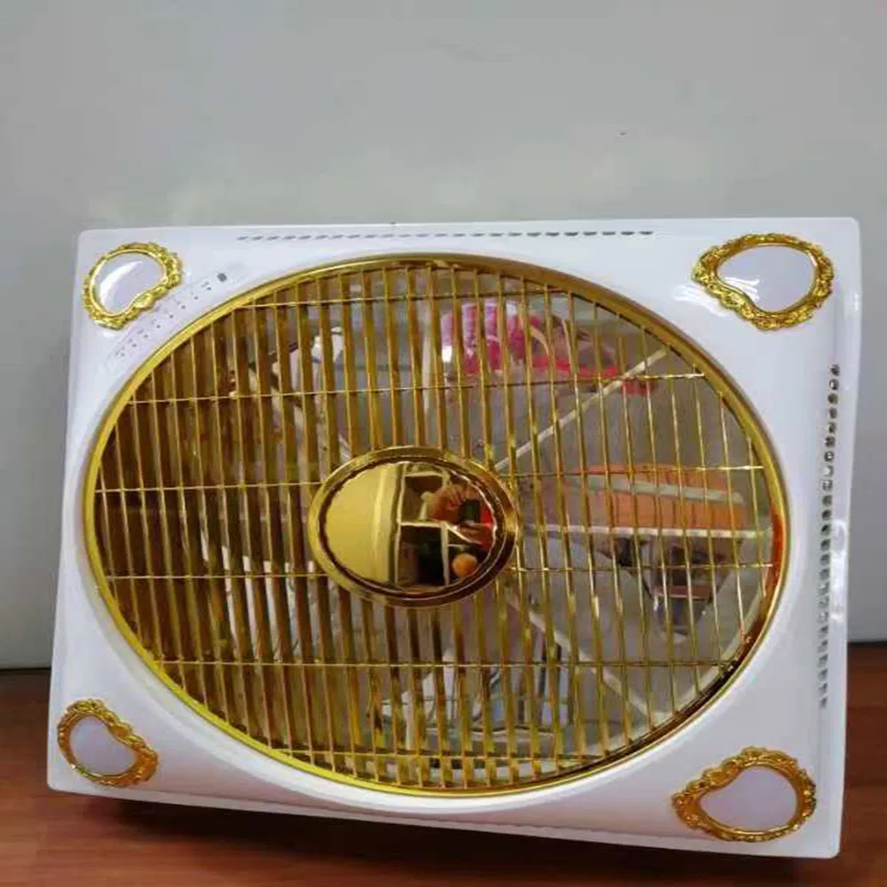 60X60cm 14 Inch Plastic Ceiling Fan with Light and Remote