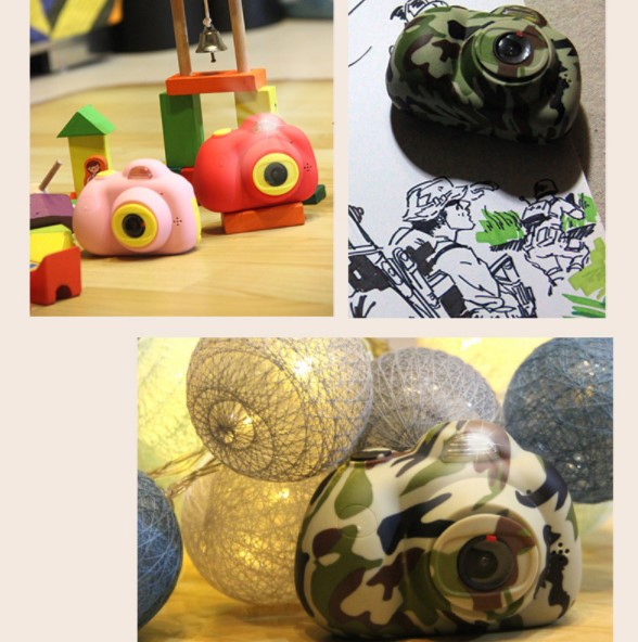 Kc3 Cartoon Kid Camera Digital Camera with Games