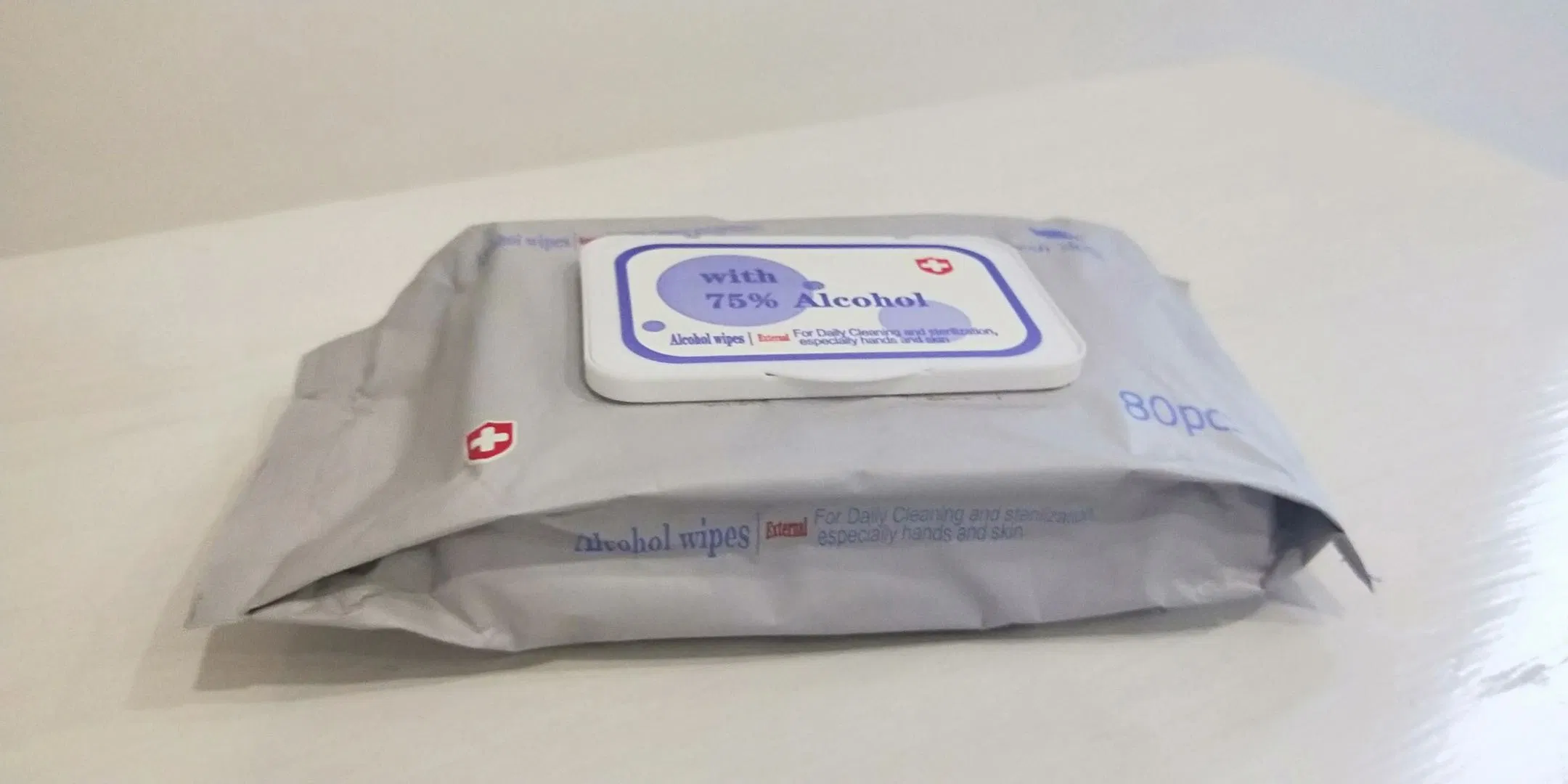 Custom Disinfectant Wipes 80PCS Disinfecting Hand Sanitizer Wipes Antibacterial