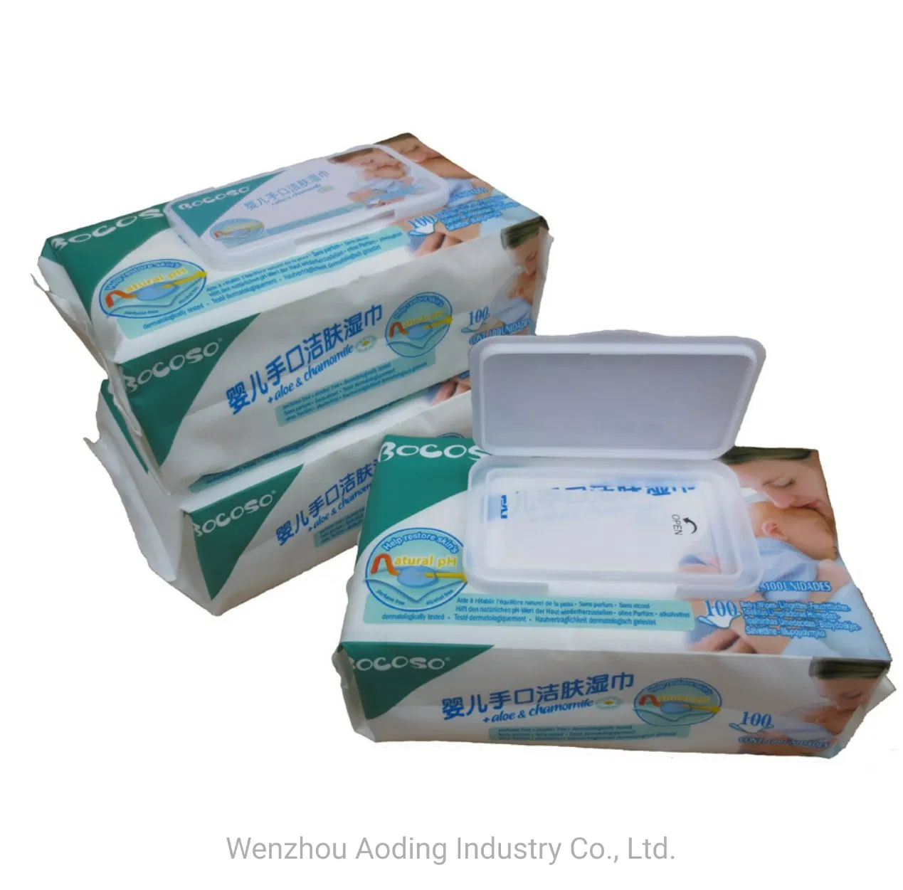 Good Quality Wholesale Cheap Price Non Woven Johnsons Baby Wet Wipes in China