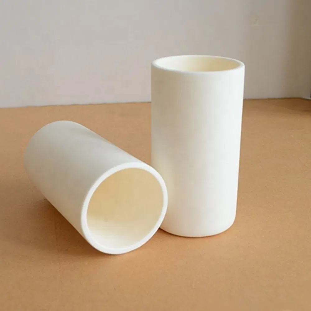 Temperature 99% Al2O3 Purity Alumina Ceramic Crucible