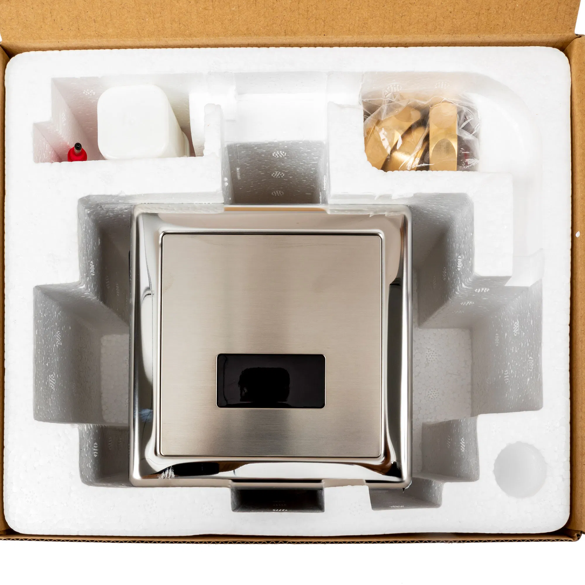 Water Saving Brass Concealed Sensor Toilet Flush Valve Toilet Sensors Flushometer