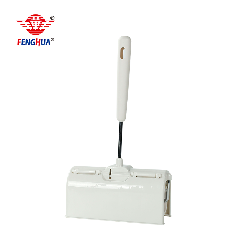 Wide Retractable Long Handle Sticky Curtain Floor Dust Cleaning Mop Lint Roller