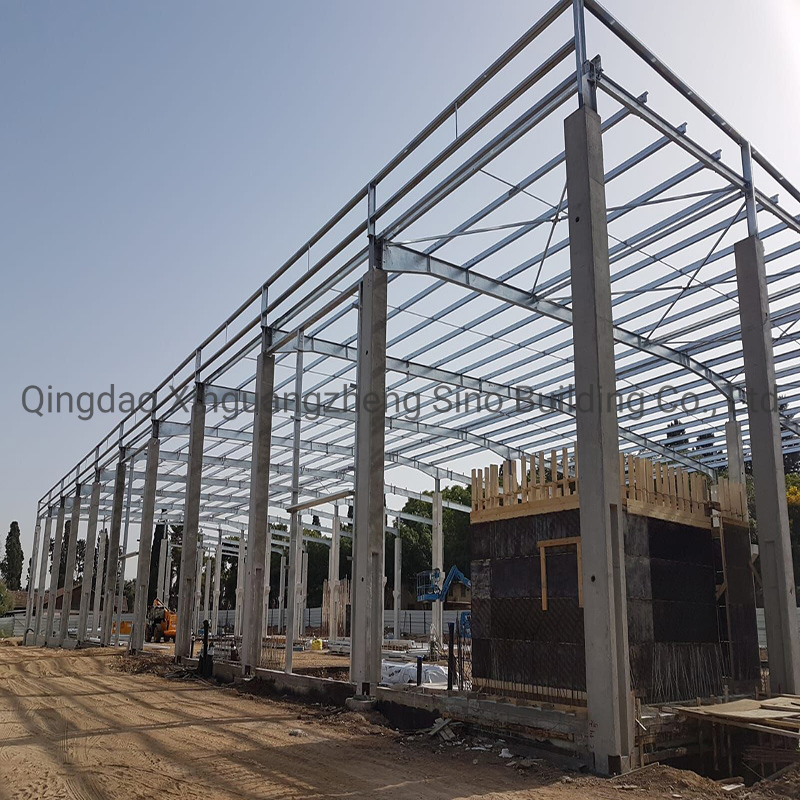 Cheap Prefabricated Light Steel Frame Structure Building Garage Storage Shed