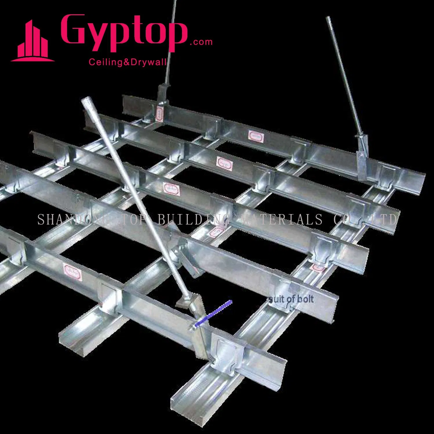 Furring Channel Ceiling Suspended System / Hat Channel System