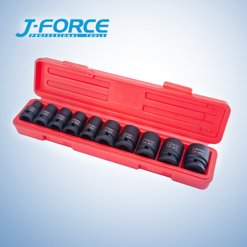 Набор ударных головок 1/2" 10 шт J-Force