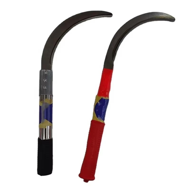 High Carbon Steel Scythe Garden Tool for Agriculture Farming Harvesting Grass Rice