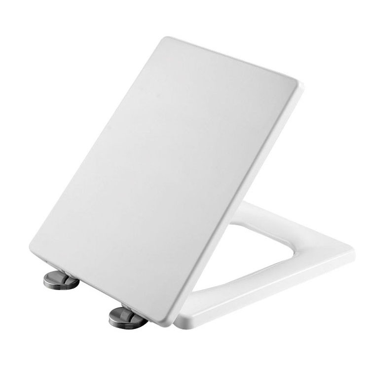 High Quality Black Urea Ceramic Square Toilet Seat Duroplast