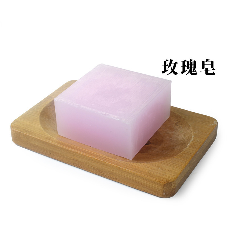 Natural Organic Handmade Herbal Rose Soap Bar Plant Essential Oil Soap Supplier