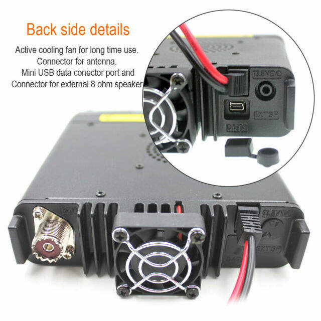 Radios for Vehicles Tyt Th-9800 Mobile Walki Talki Quad Band Walkie Talkie for Car 800CH