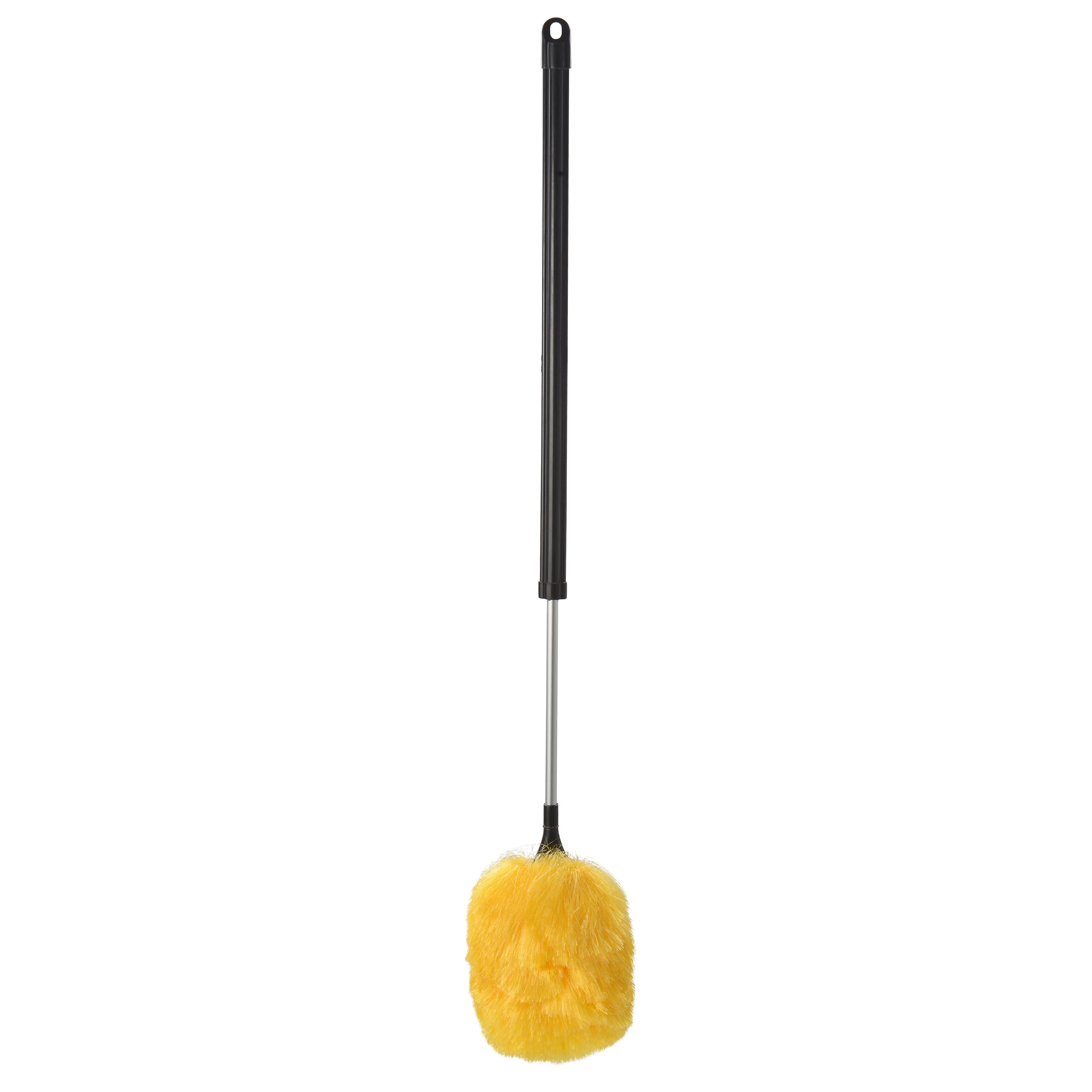 Telescopic Static Duster with Aluminum & PVC Telescopic Handle and PP Block with PP Duster Head for Furniture and Cabinet Cleaning