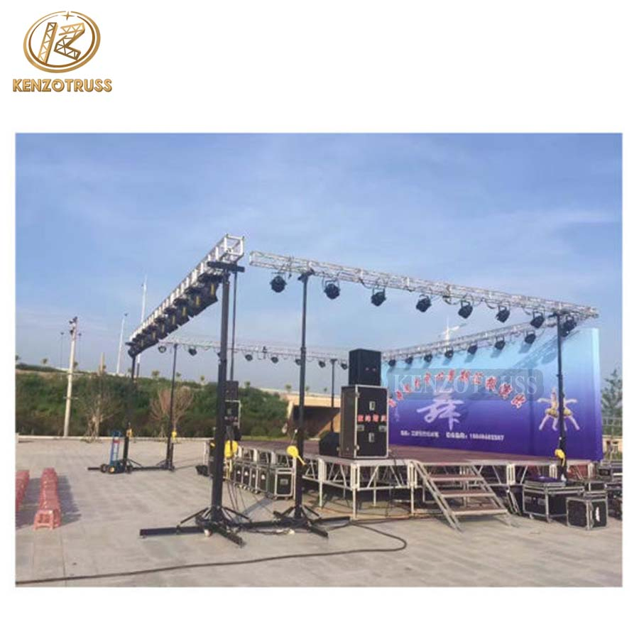 Professional 7m Adjustable Steel Lighting Stand for Studio