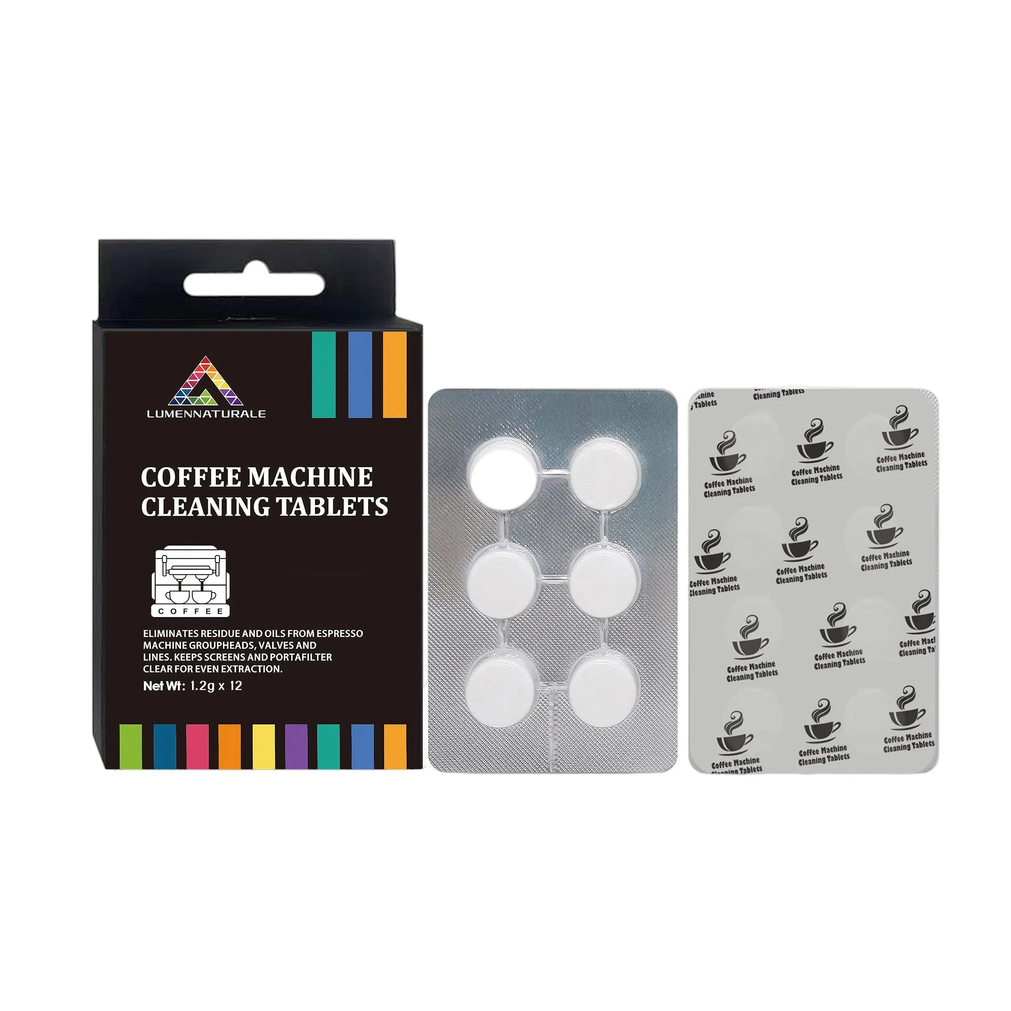 Effective Detergent De Limpieza Based Coffee Machine Cleaning Tablets for Deep Clean