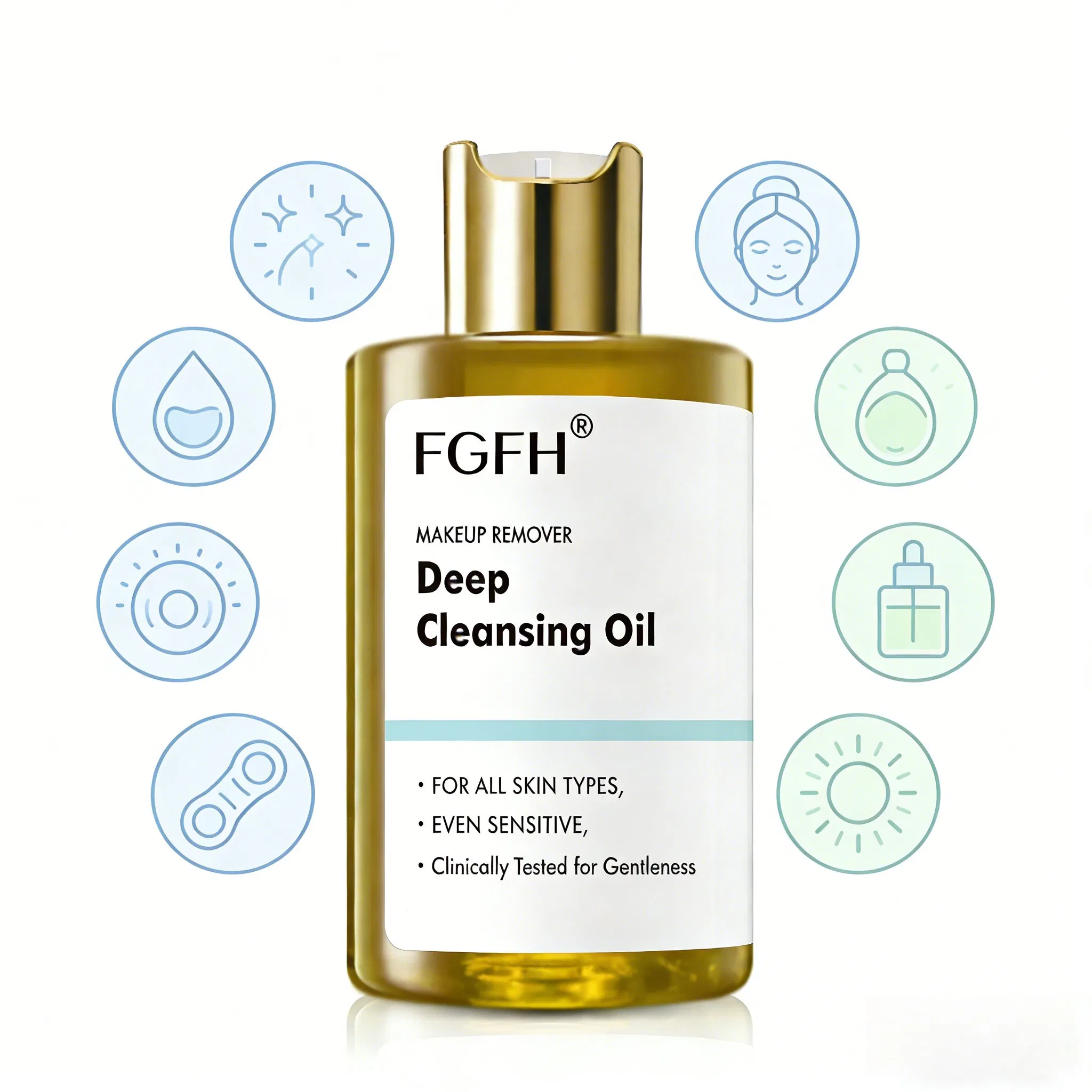 Wholesale Deep Cleansing Oil Control Hydration Acne Mild Makeup Remover Oil