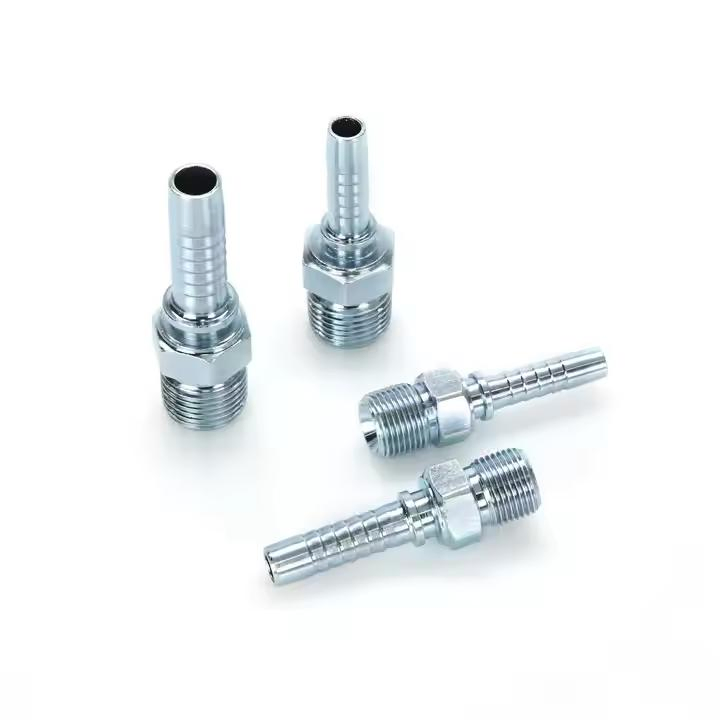 Hydraulic Connectors Male Cone Seat Hydraulic Hose Fitting Male Thread Hydraulic Pipe Parker Fittings