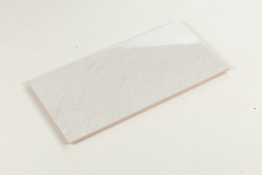 Керамическая плитка серая глянцевая 300x600 мм