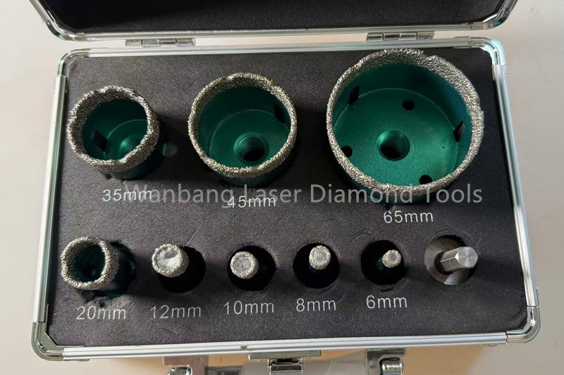 M14 Diamond 6mm-120mm Vacuum Brazed Diamond Core Drill Bits for Hole Saw