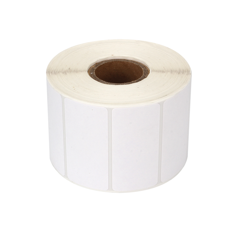 White Blank Woven Carton Box with Removable Labels for Shipping