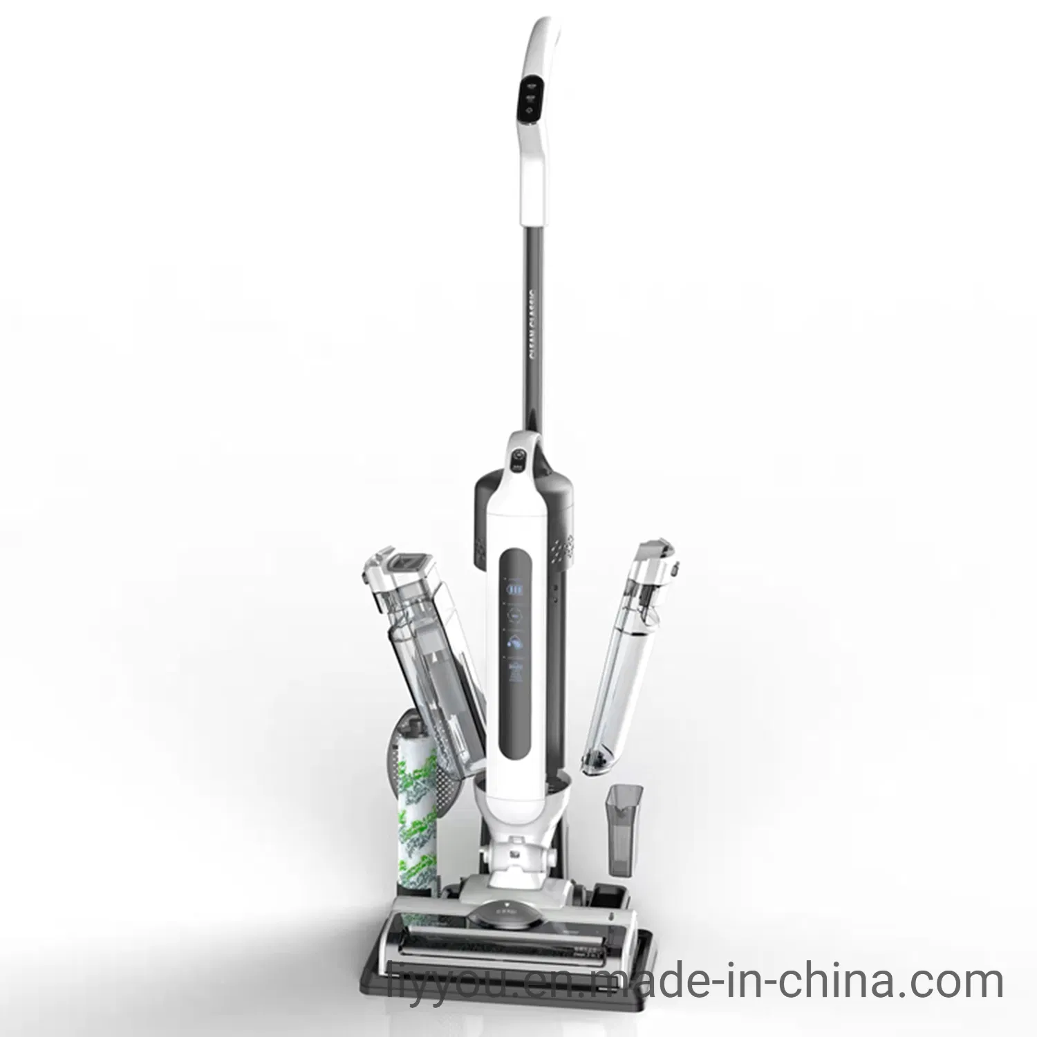 Powerful 3-in-1 Cordless Vacuum and Mop for Easy Cleaning