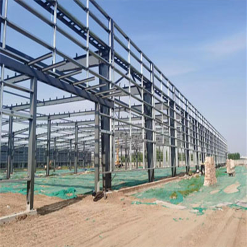 Prefab Light Steel Frame Prefabricated Building Affordable Factory Steel Structure Fabricated Warehouse