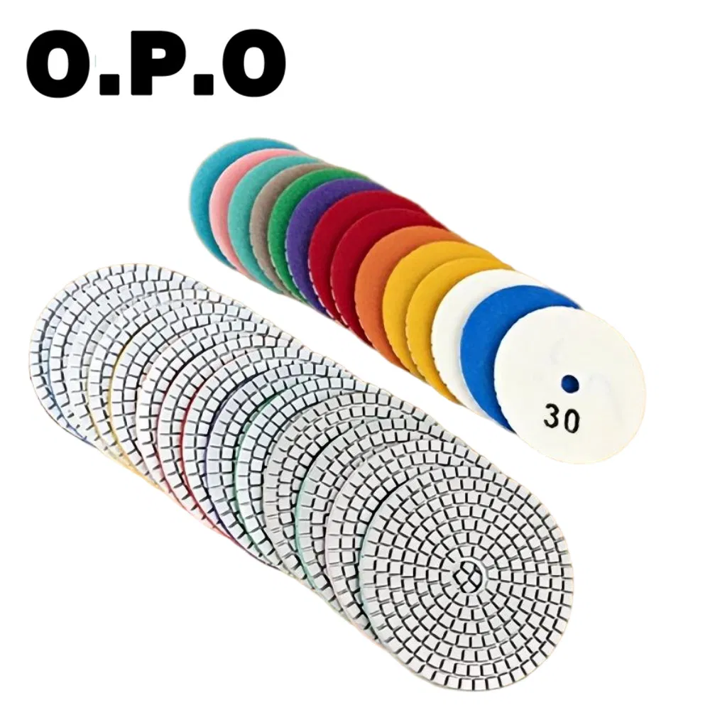 Алмазные шлифовальные чашки 8 дюймов для мрамора и бетона