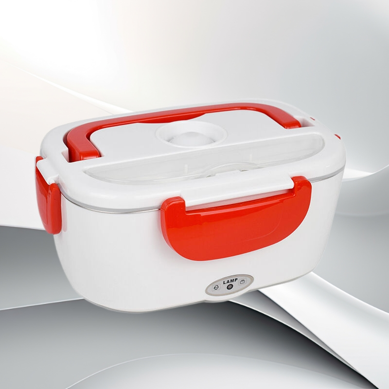 Stainless Steel Double Layer Automatic Heating Lunch Box